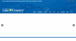 Desktop Screenshot of ontarioslakecountry.com